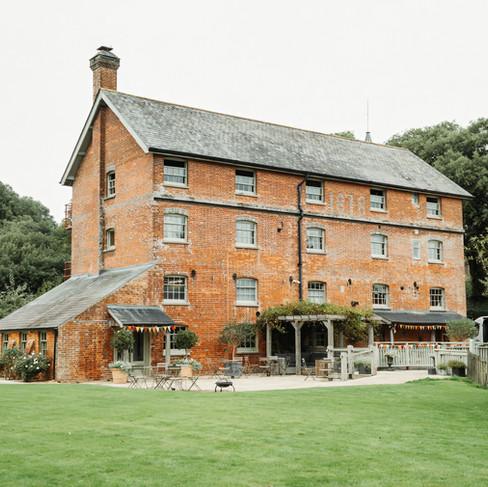 Sopley Mill – one of Dorset’s most characterful wedding venues.
