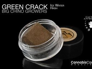 Green Crack Ice Water Hash by Big Chino Growers