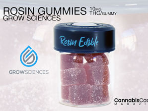 Blood Peach Rosin Gummies by Grow Sciences