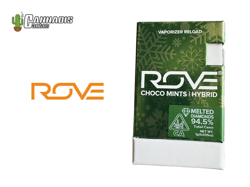 ROVE | Choco Mintz – Hybrid | Vaporizer Reload (Melted Diamonds)