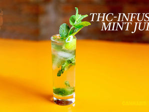 THC-Infused Mint Julep