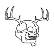 Skull & Antler Logo