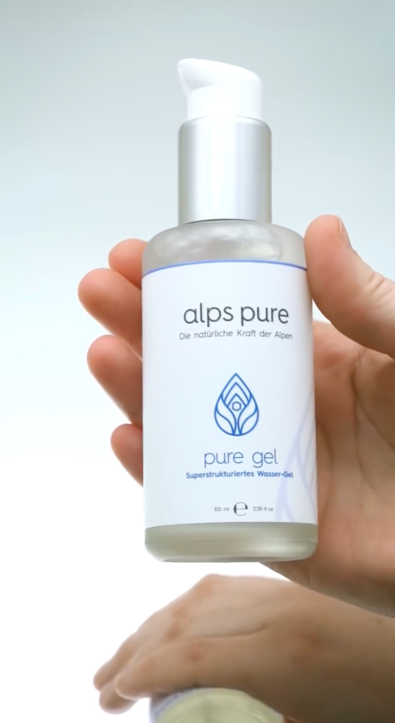 AlpsPure, Zellwasser, Hexagonales Gel