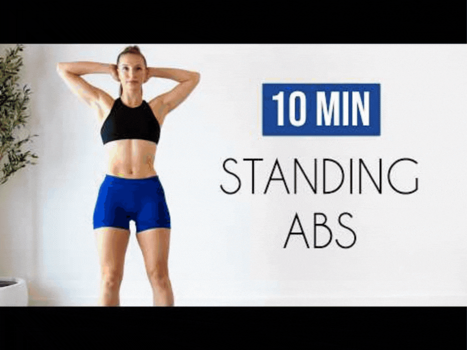 7 Standing Abs Workouts to Do at Home in 10 Minutes