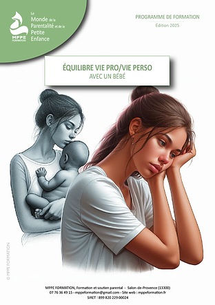 Equilibre vie pro vie perso avec un bébé