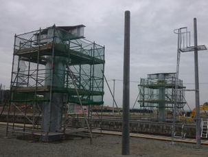 ＪＲ 常磐線富岡駅　柱