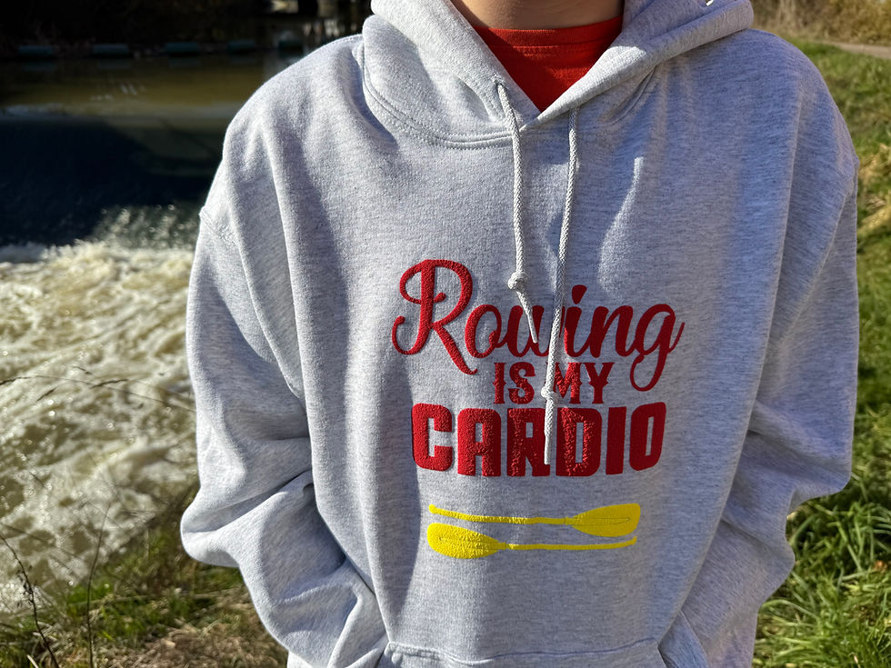 Rowing Is My Cardio Hoodie