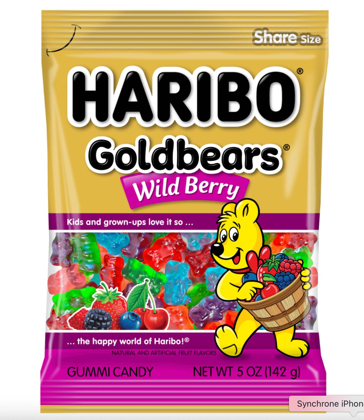 Haribo Goldbears Wild Berry