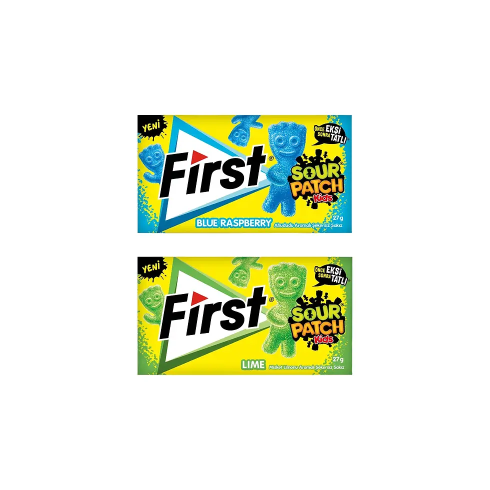 Sour Patch Lime/Blue Raspberry Gum