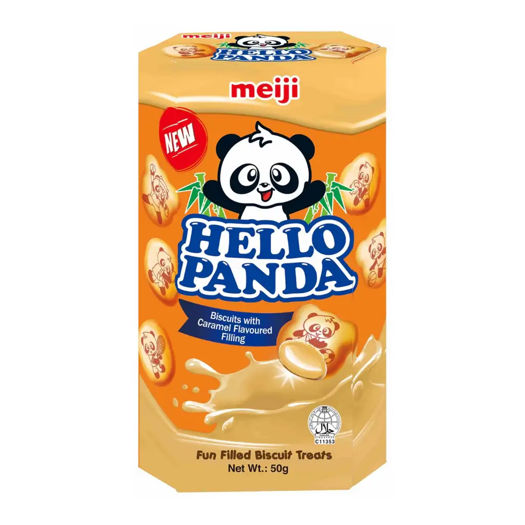 Hello Panda Caramel Biscuits