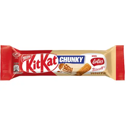 KitKat Chunky Lotus Biscoff White