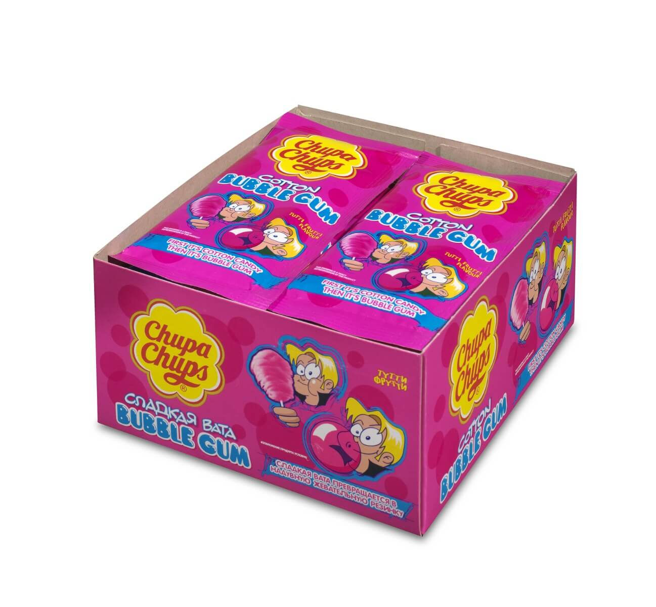 Chupa Chups Cotton Bubble Display (12st)