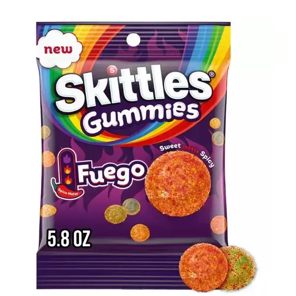 Skittles Gummies Fuego