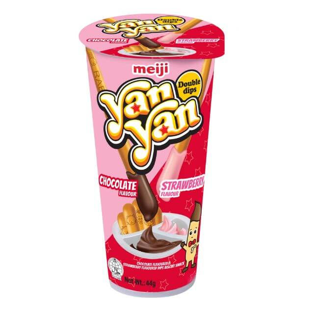 Yan Yan Double Creme Dip Biscuit 