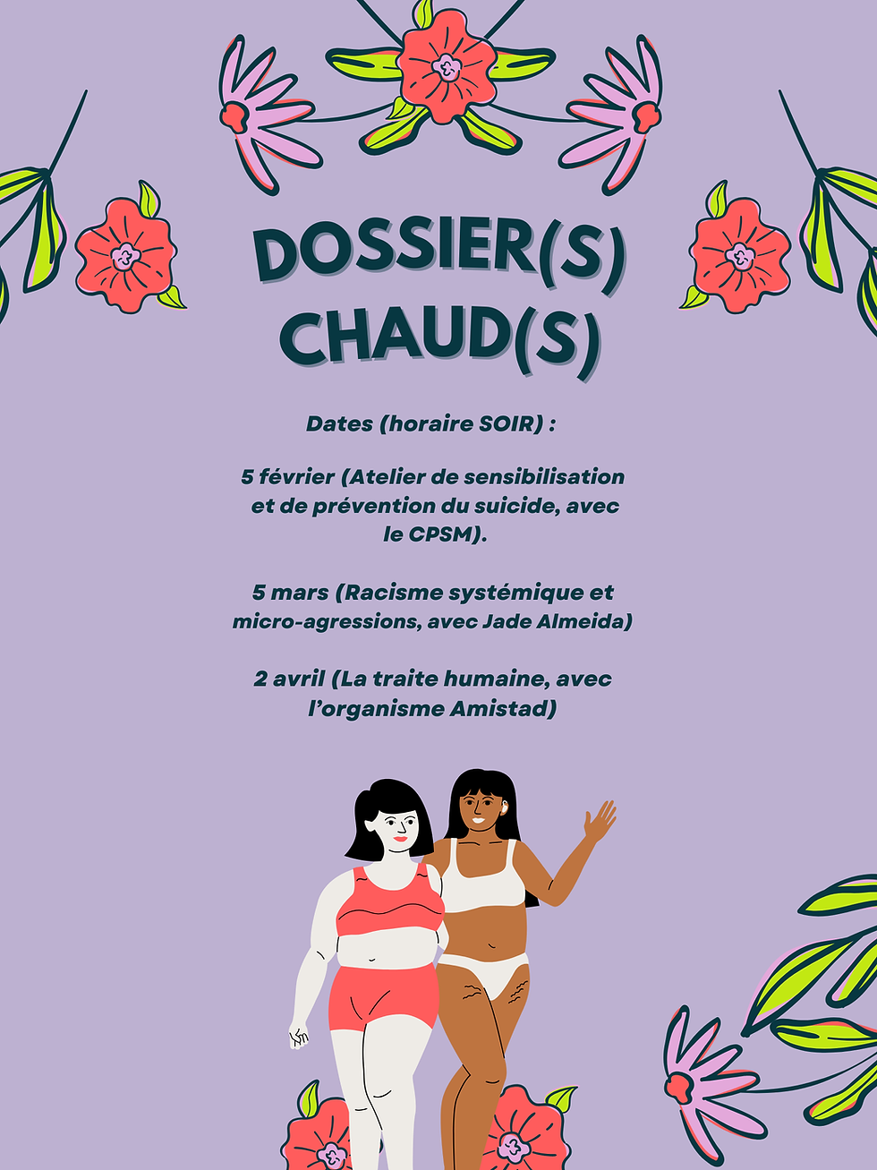 Dossiers chauds du 2 avril (La traite humaine, avec l’organisme Amistad)