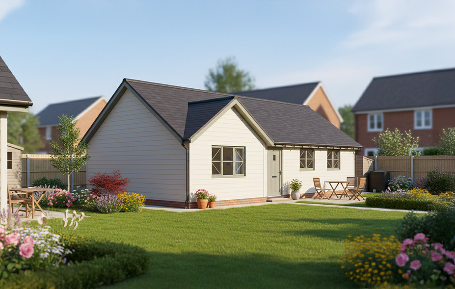 The Keats | Habin residential garden two-bedroom annexe