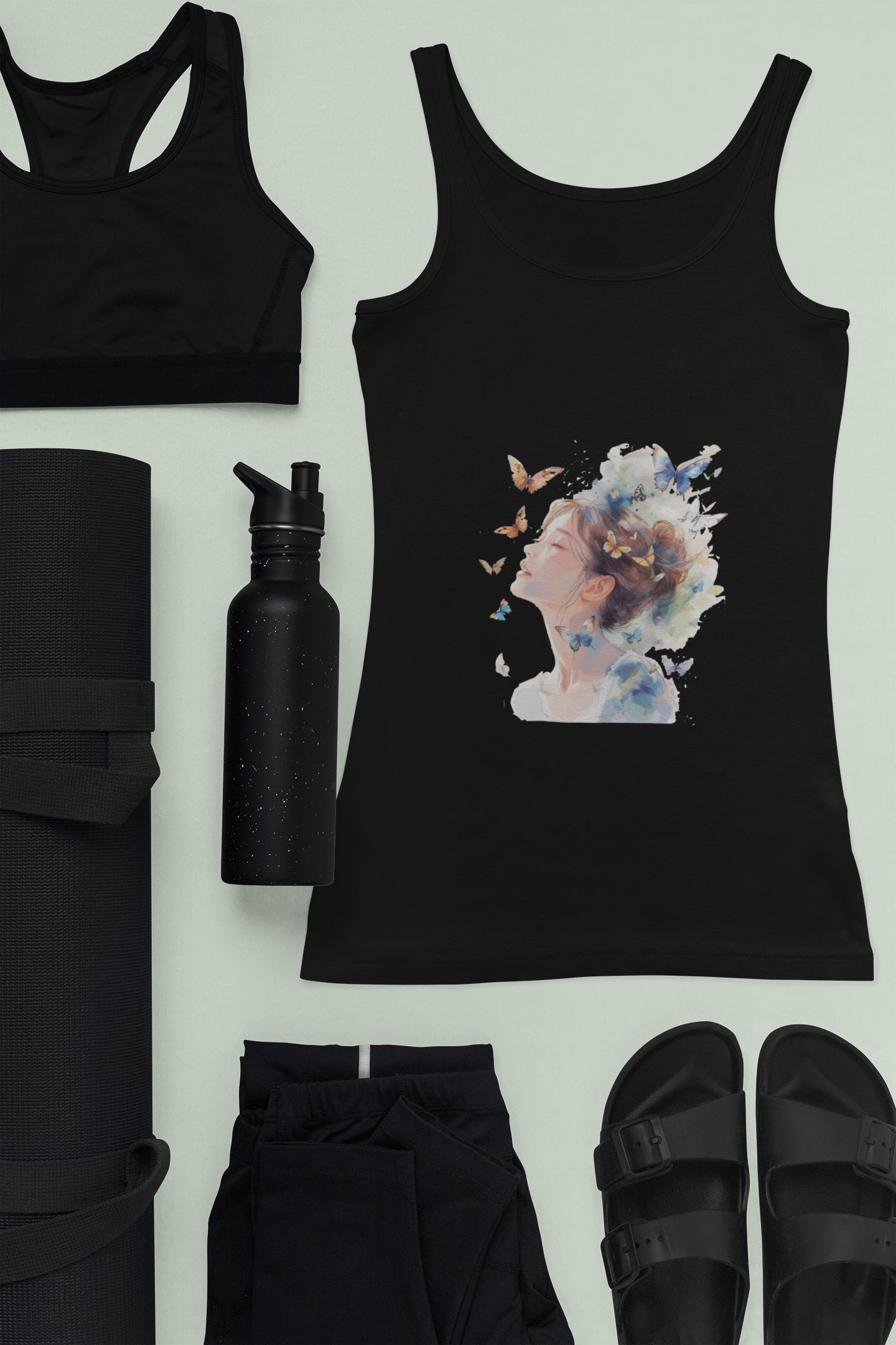Butterfly Woman Tanktop