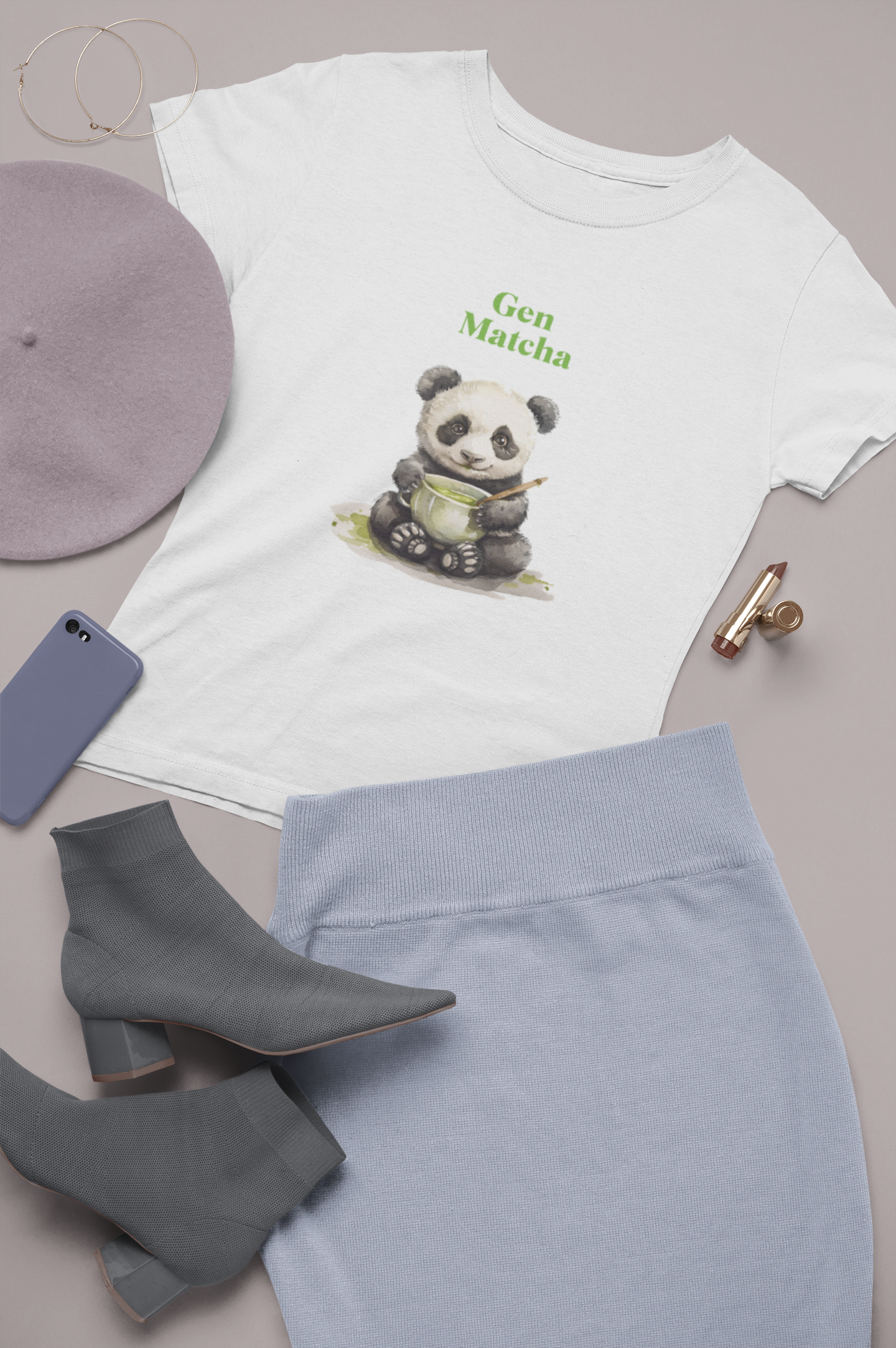 Gen Matcha Panda Shirt