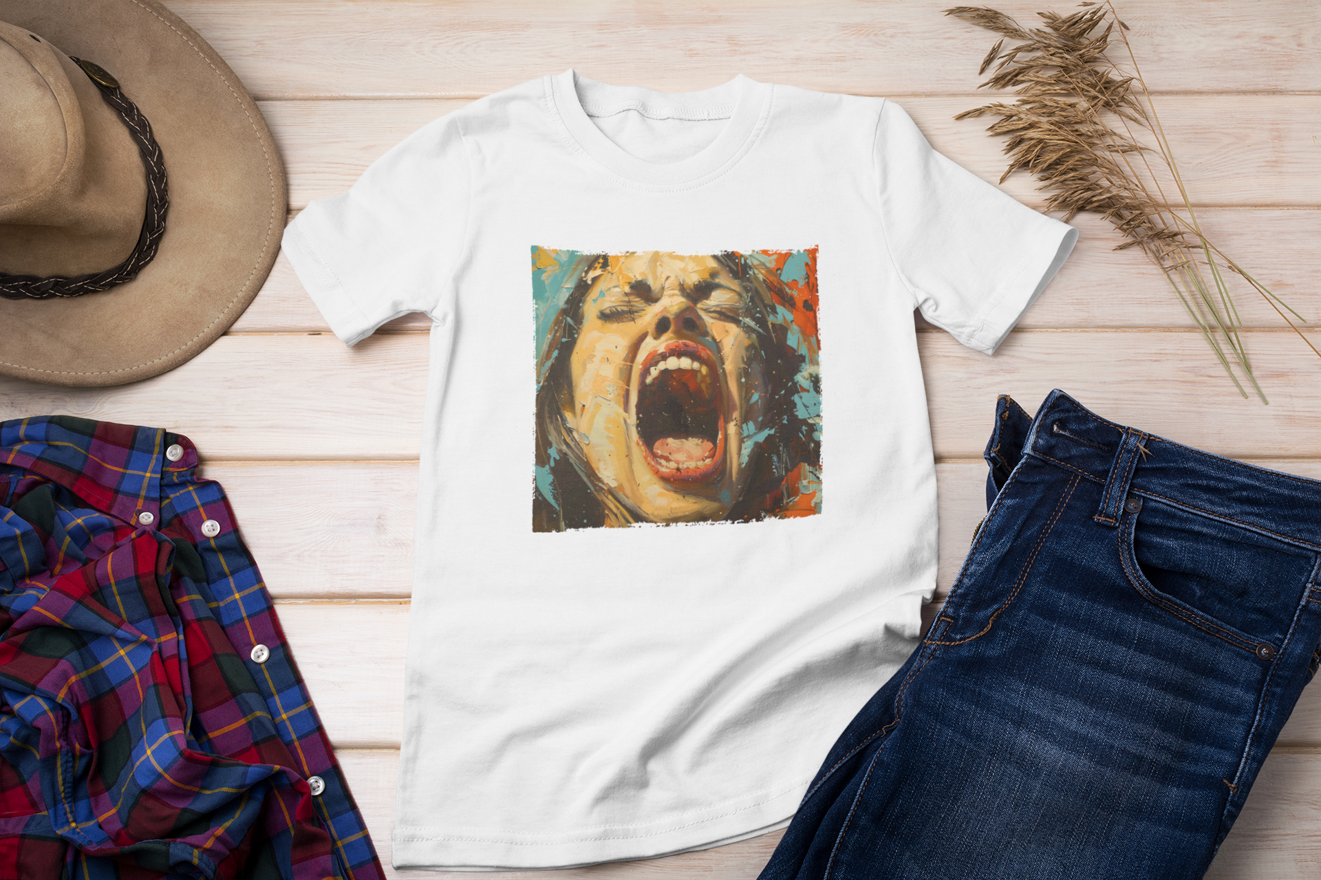 Shout Art Shirt