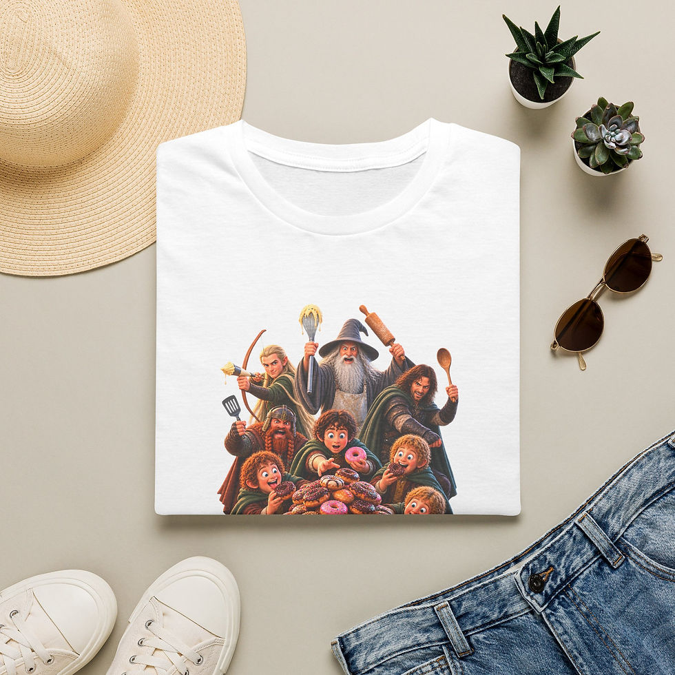 Thumbnail: Lord of the Ring Donuts T‑Shirt