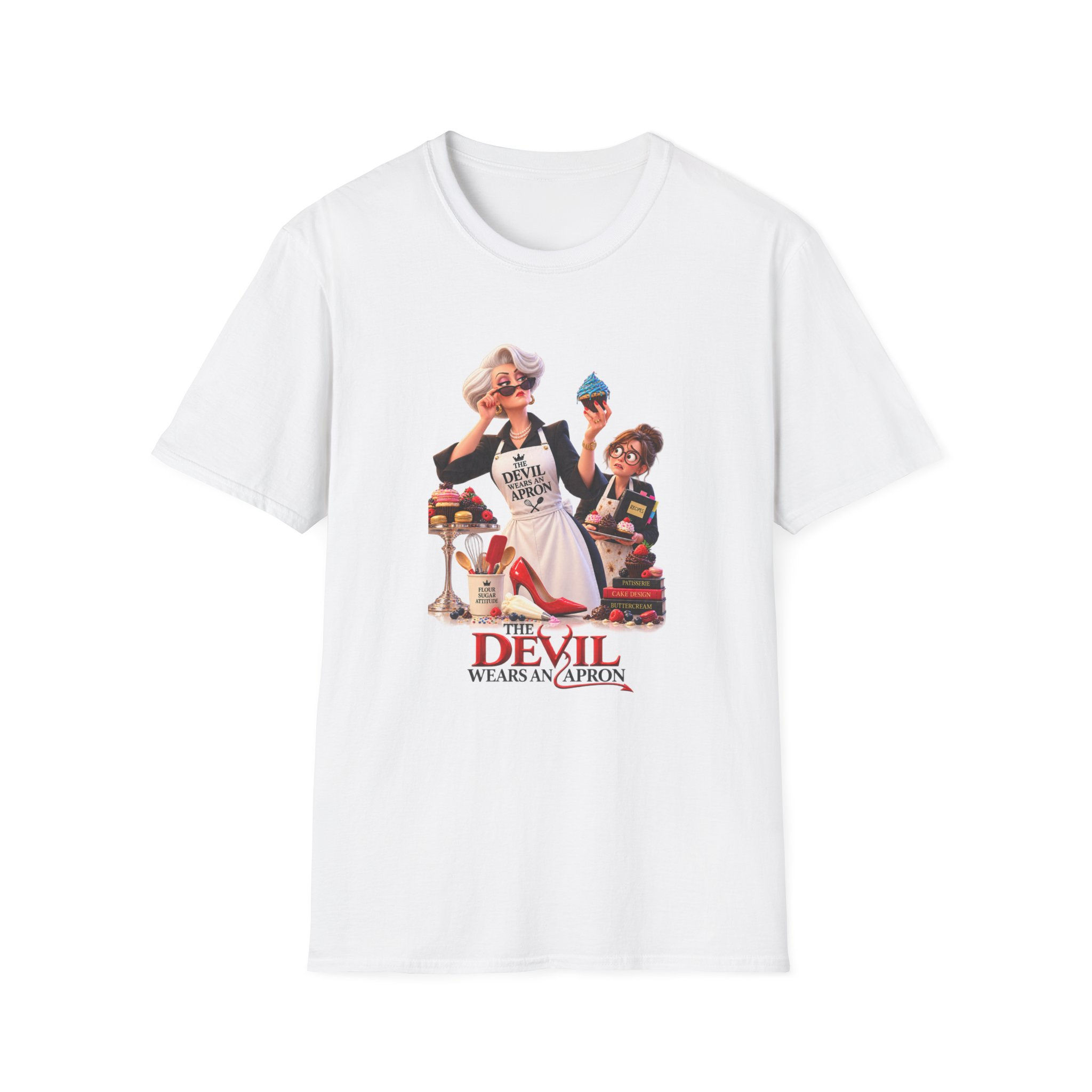 'Devil in an Apron' Vintage Kitchen Graphic Tee