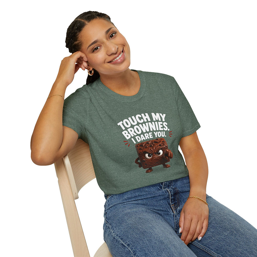 Thumbnail: Touch My Brownies T-Shirt — Funny Dessert Graphic Tee