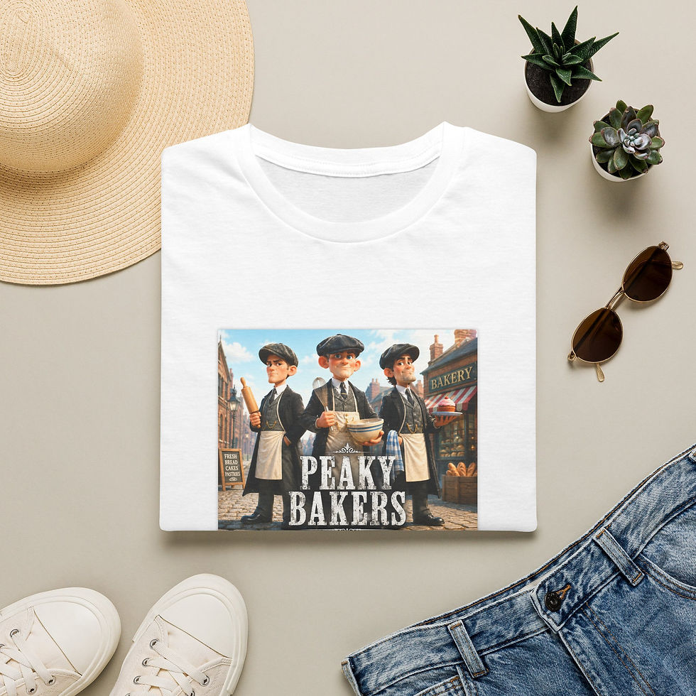 Thumbnail: Peaky Bakers T-Shirt — Vintage Baker Gang Graphic Tee