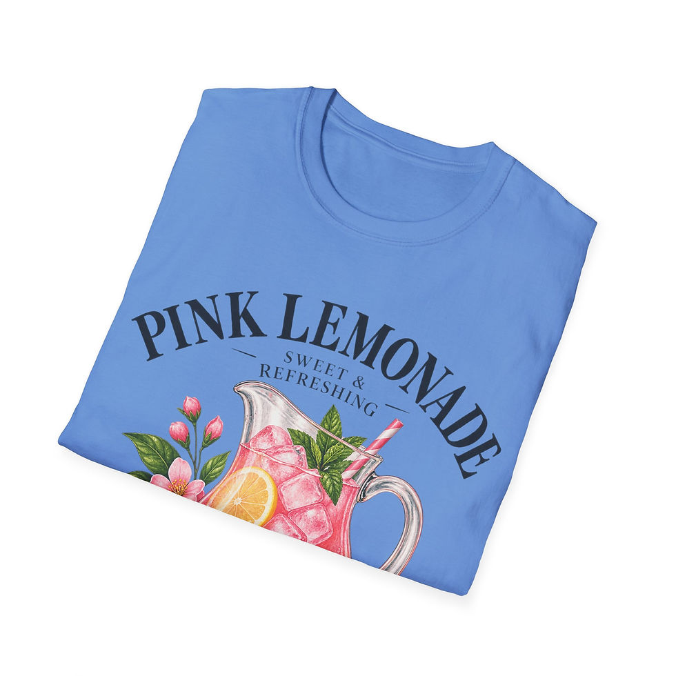 Thumbnail: Pink Lemonade T-Shirt — Sweet & Refreshing Summer Tee with Pitcher Design