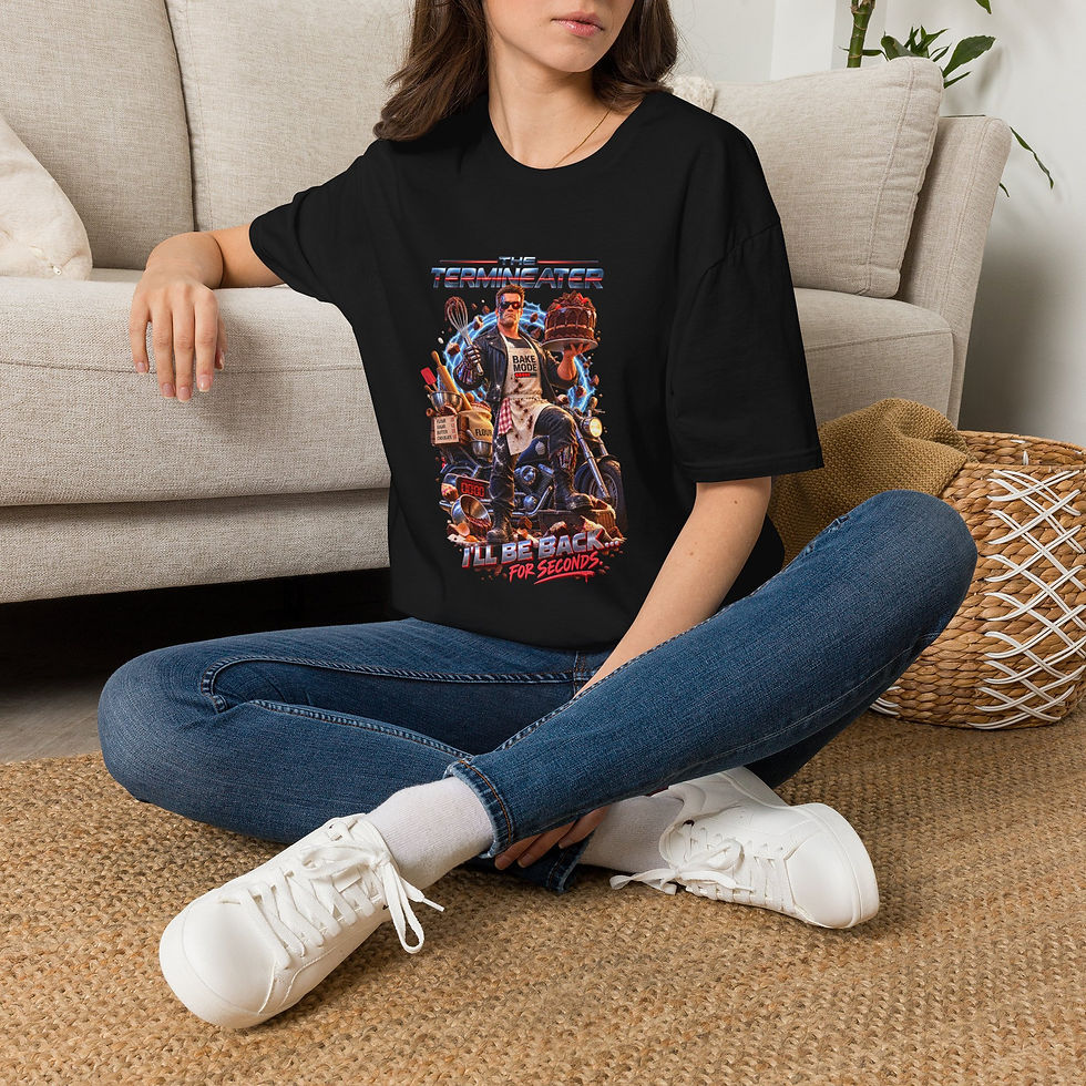 Thumbnail: T-Shirt — "The Termineater" Retro Horror Movie Graphic Tee