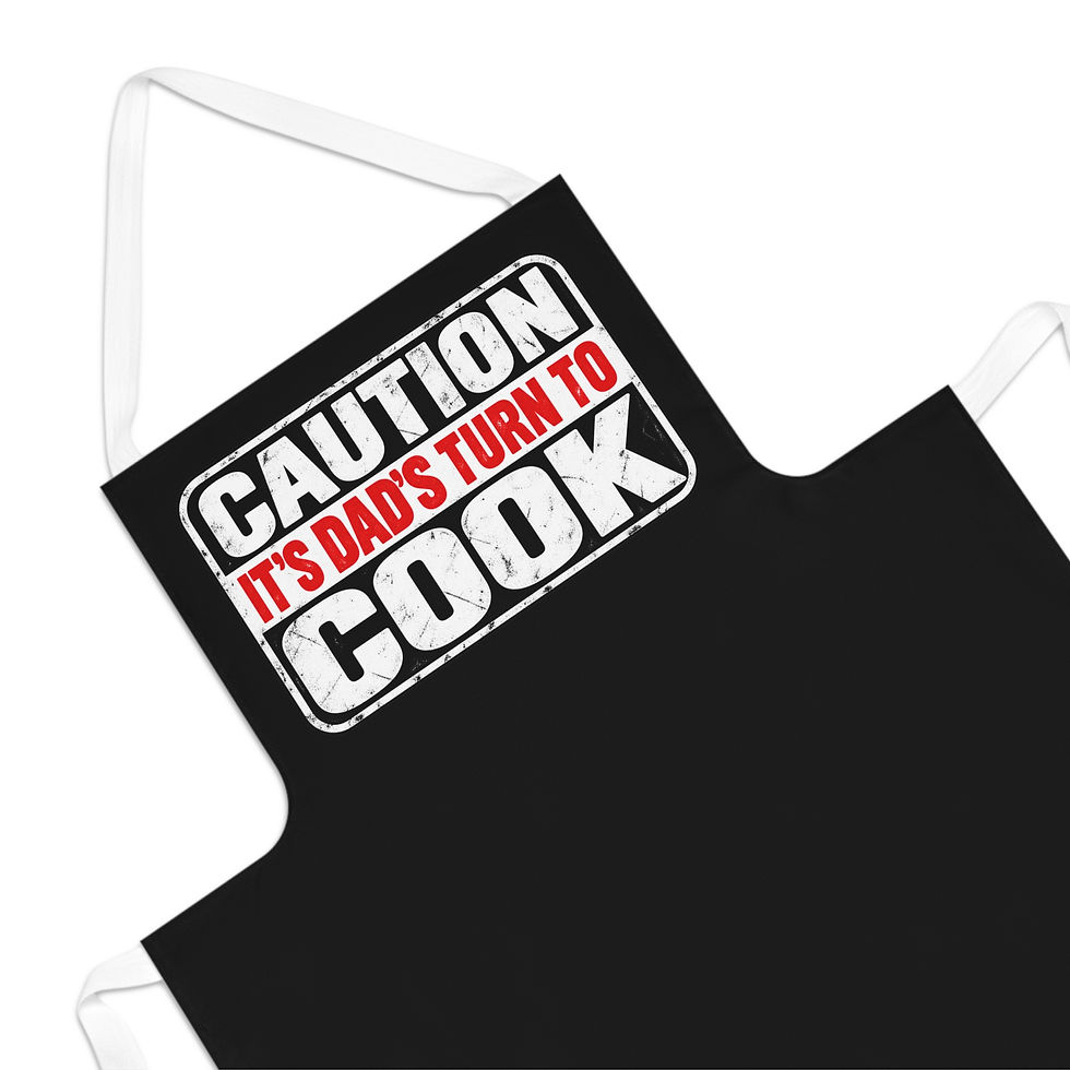 Thumbnail: Caution It's Dad's Turn to Cook Apron