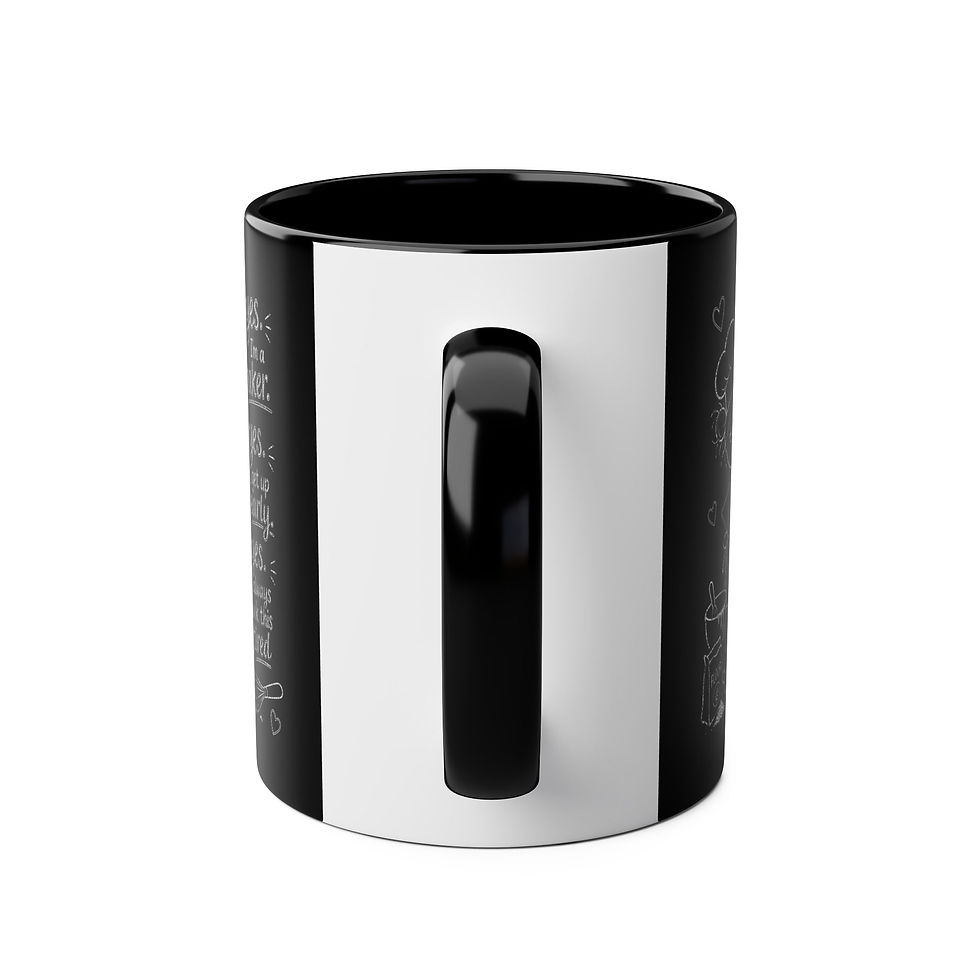 Thumbnail: Baker Mug — “Yes I’m a Baker, Yes I Get Up Early, Yes I Always Look This Tired”