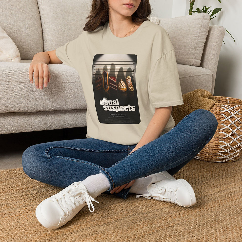 Thumbnail: T-Shirt — “The Usual Suspects” Vintage CakeMugshot Graphic Tee