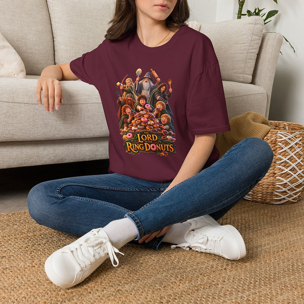 Thumbnail: Lord of the Ring Donuts T‑Shirt