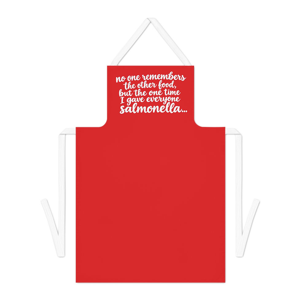 Thumbnail: Funny 'I Gave Everyone Salmonella' Cooking Apron