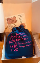 pochon de thé upcylés