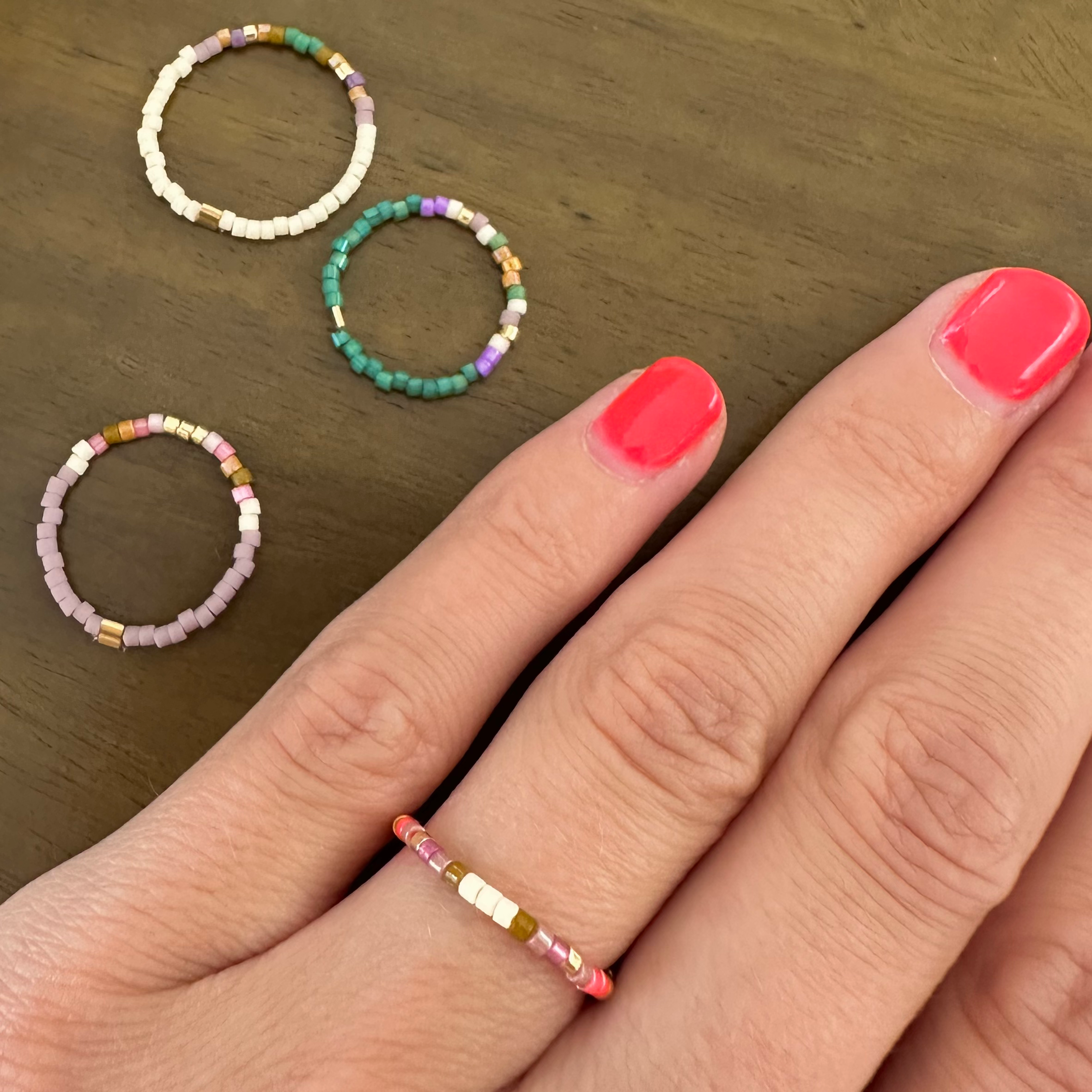 Bague Pïa - Choisis ta taille et ta couleur !
