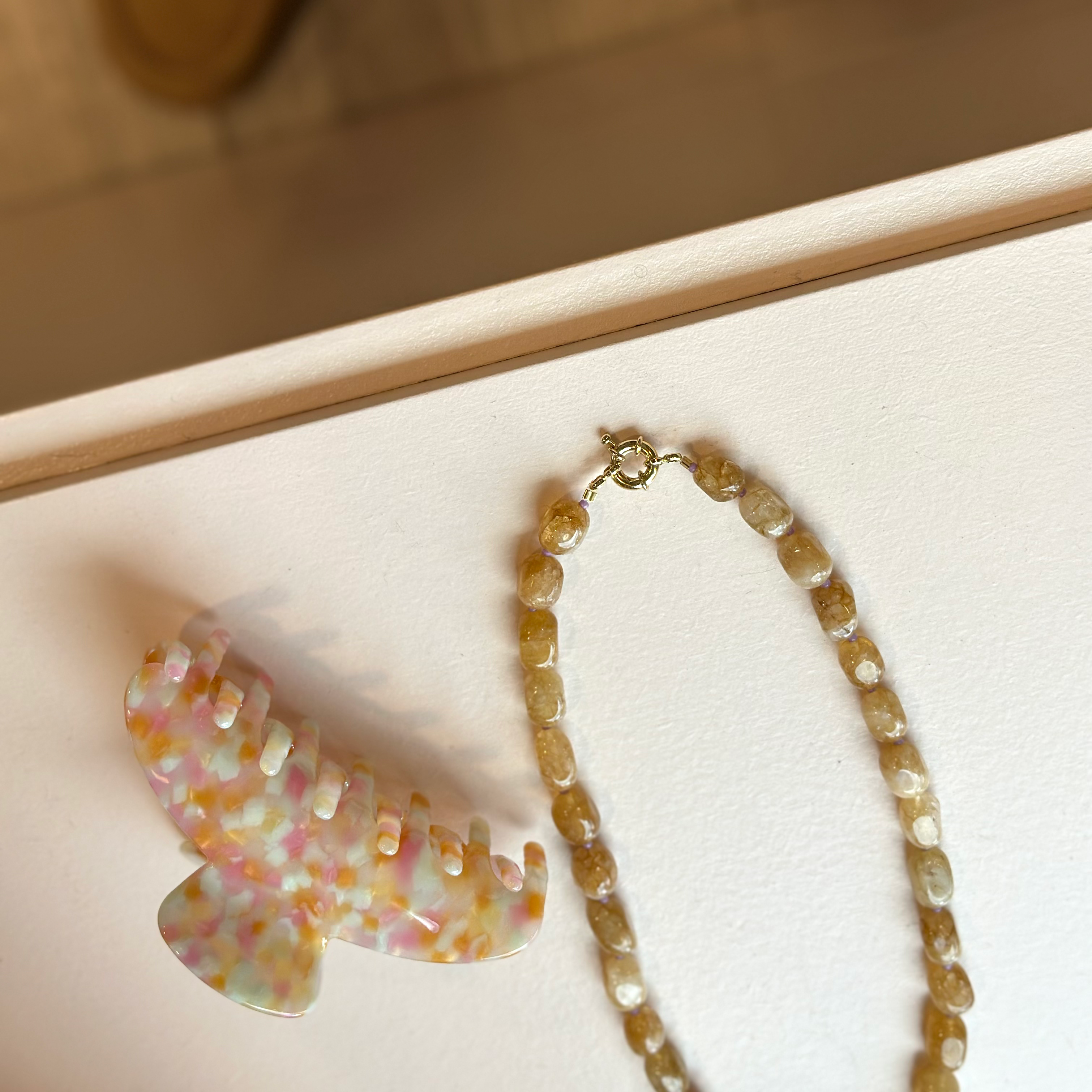 Collier Paula - Ambre