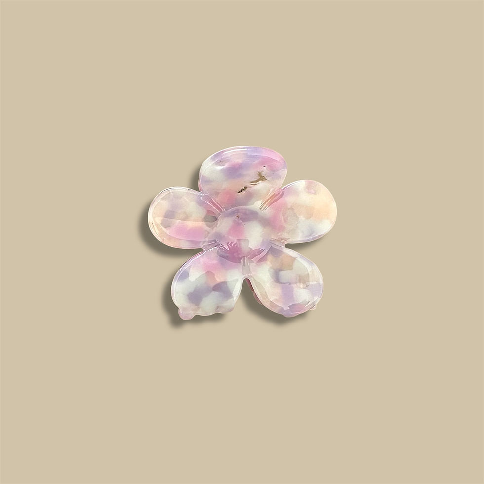 Miniature : Pince à cheveux fleur PM - 5 coloris