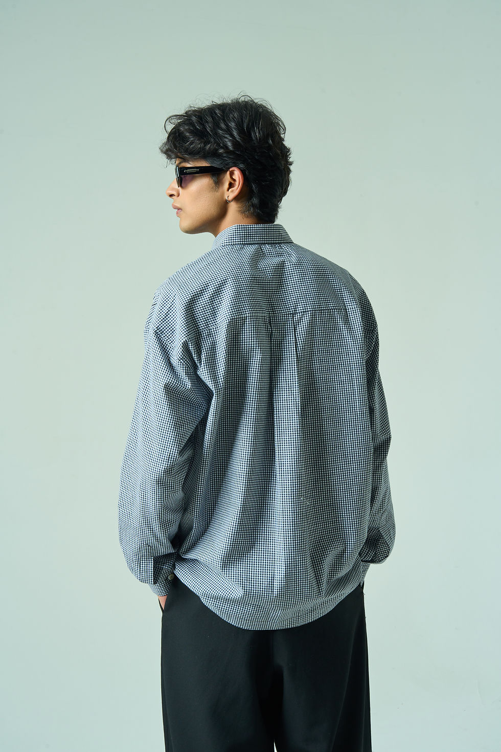 Thumbnail: Embroidered Check Shirt