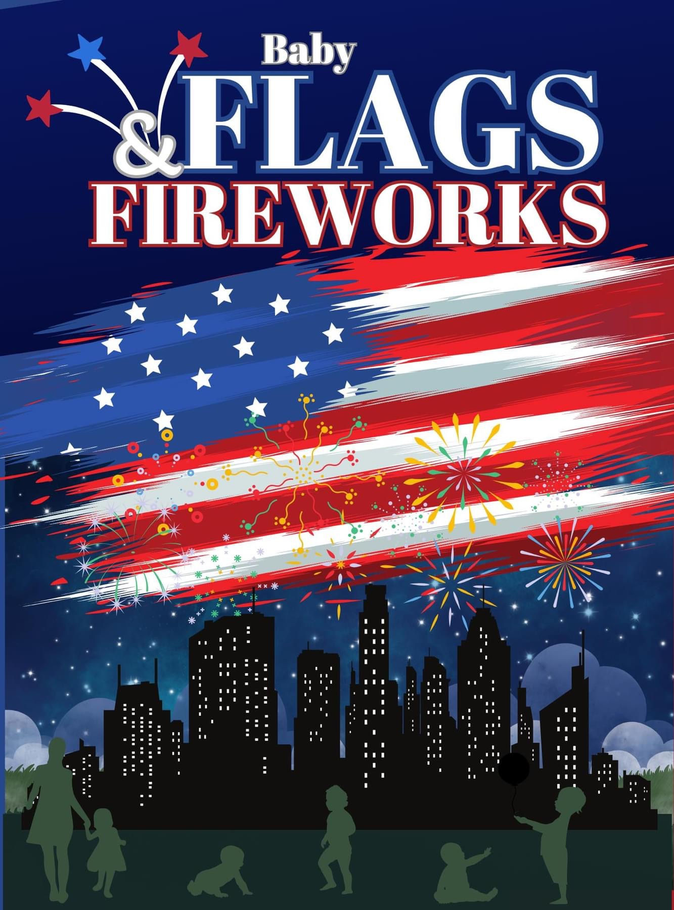 Babies Flags and Fireworks Activities 