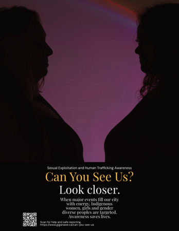 Can You See Us Letter-Size Poster 2