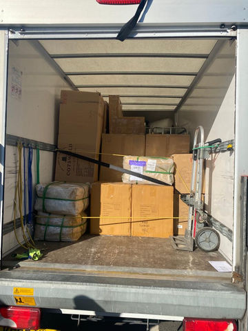 Move with Moreno Premier Man with a van Services.