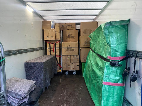 Move with Moreno London - bed delivery.