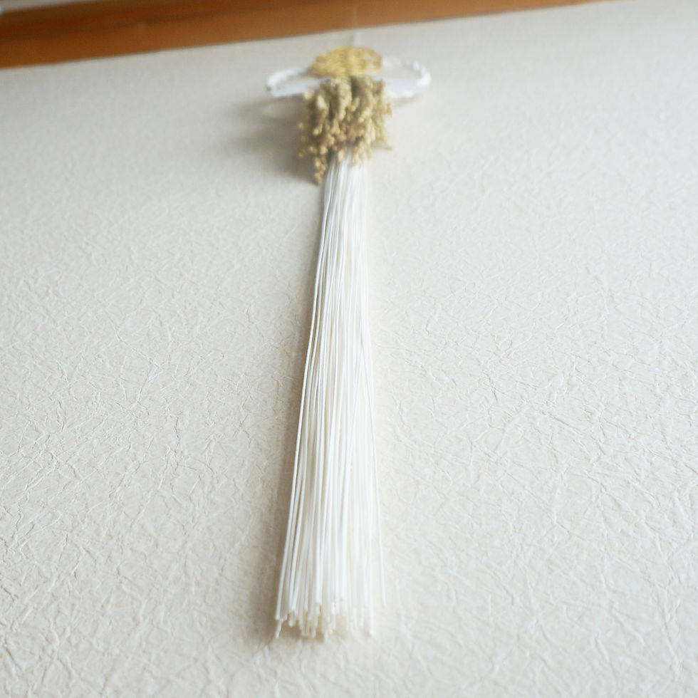 サムネイル： お正月飾り 小判（白）