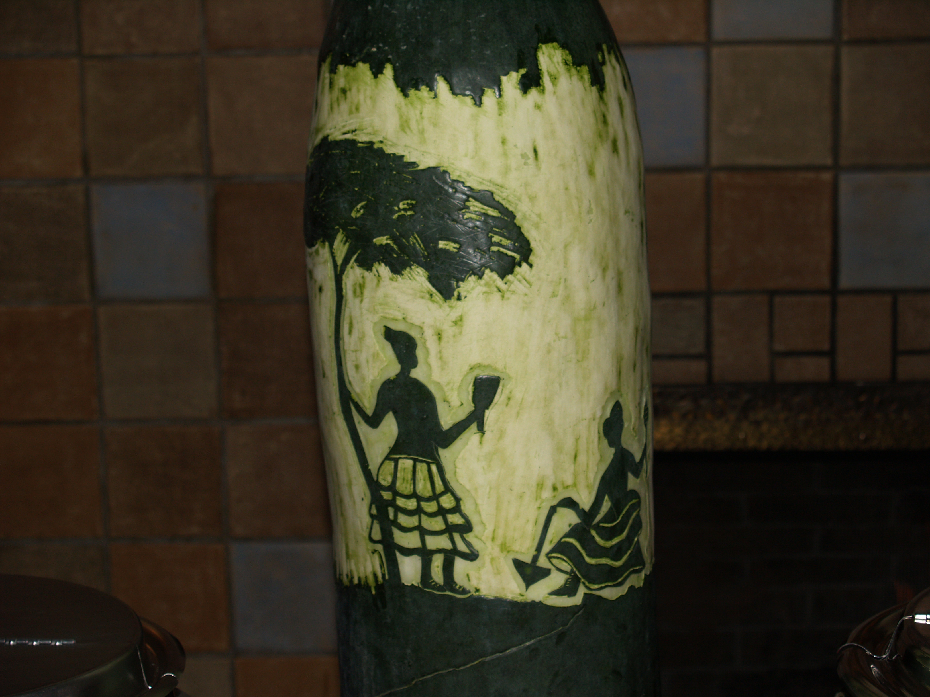Wintermelon art for Dickens Buffet
