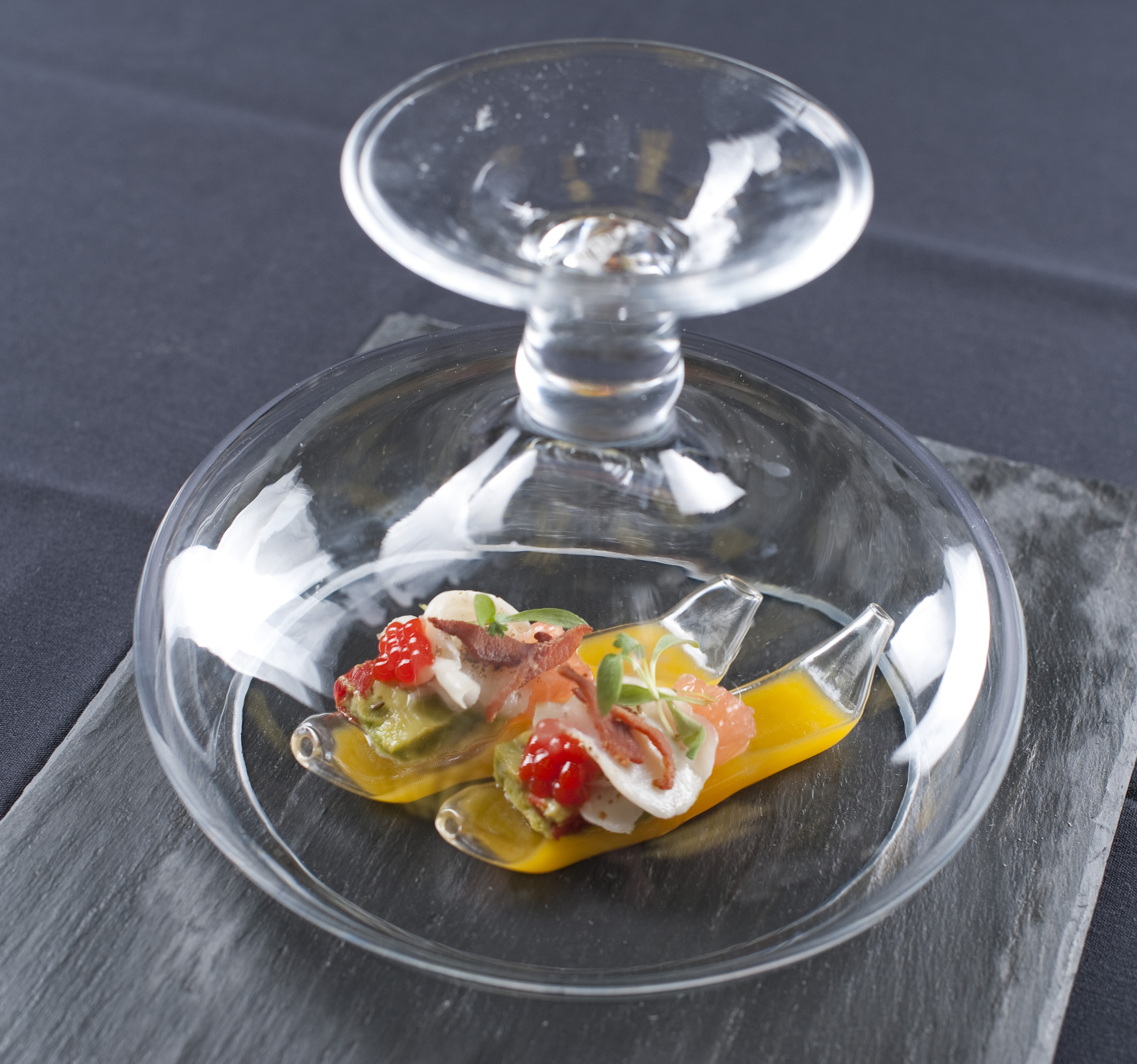 Pickerel cheek ceviche