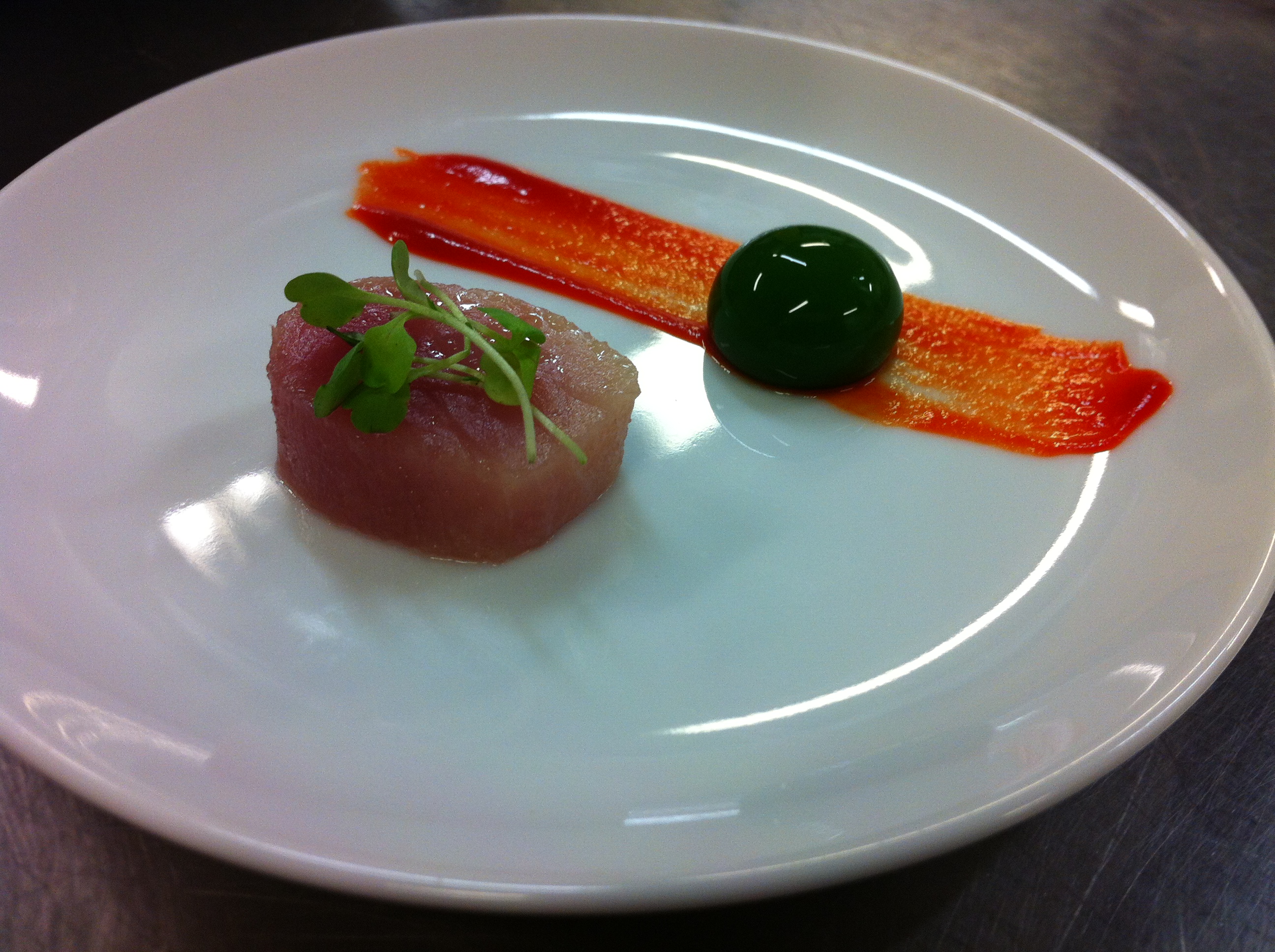 Tuna confit