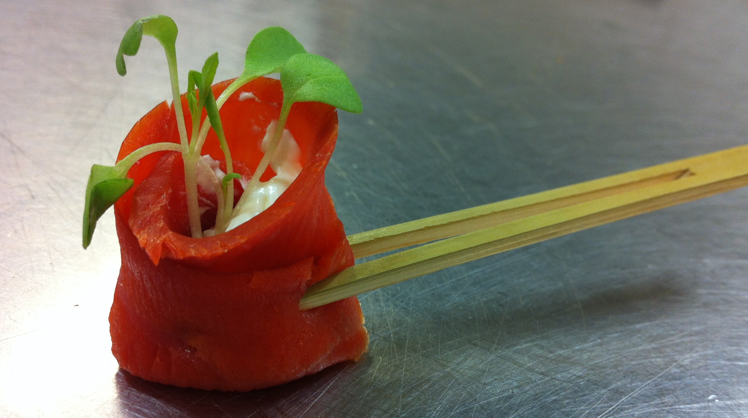 Smoked Salmon Canape