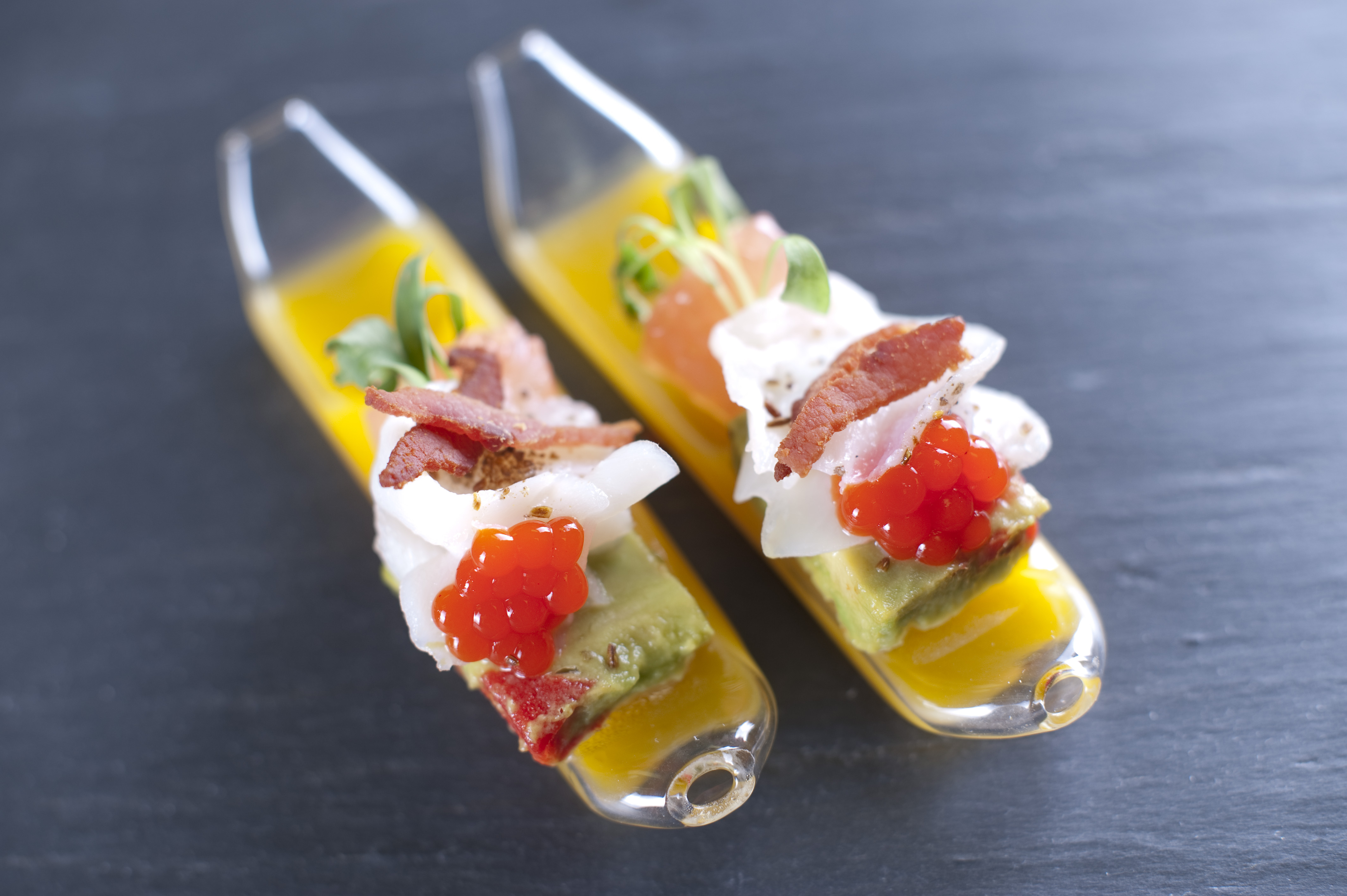Pickerel cheek ceviche