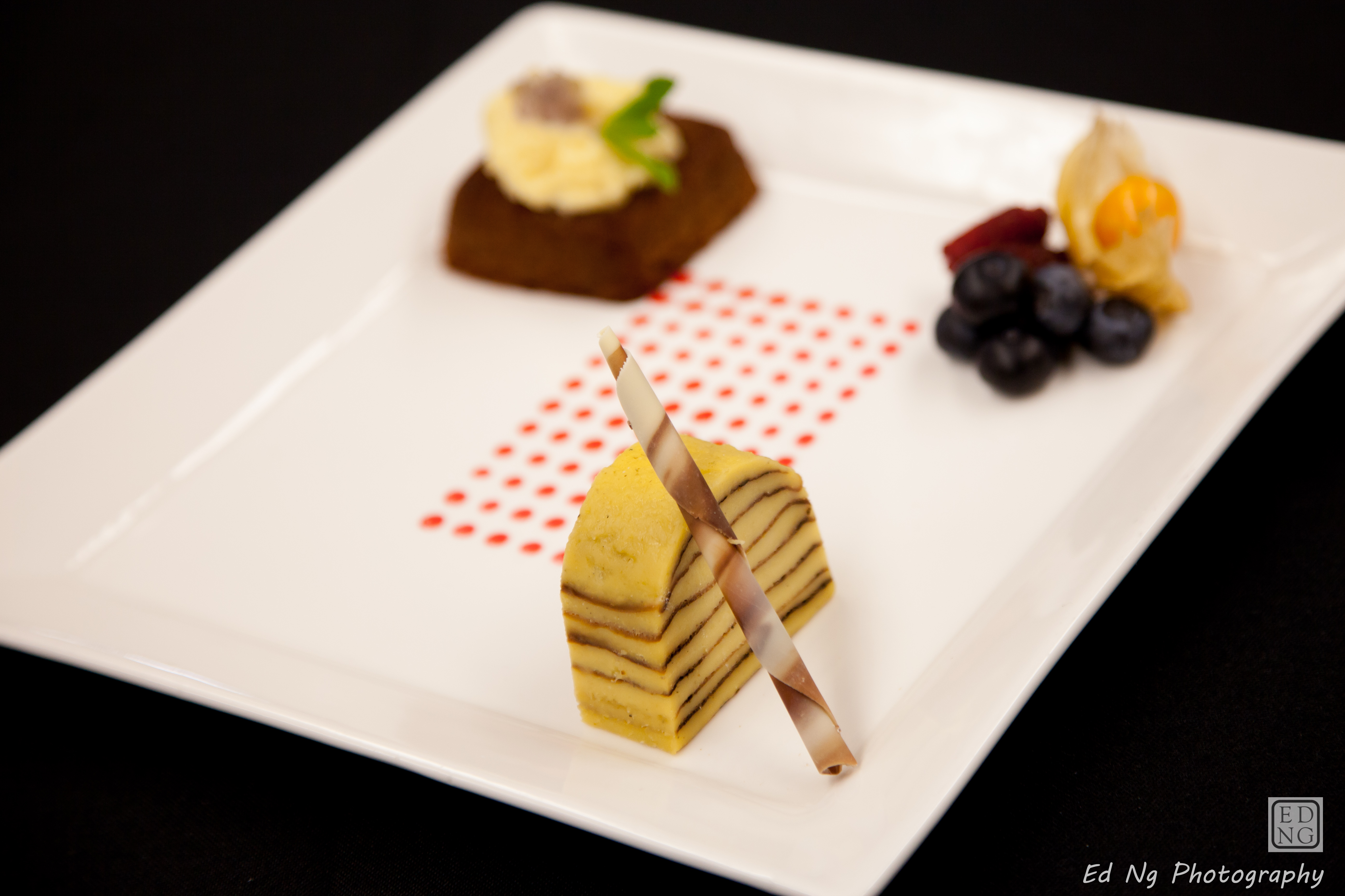 Bibinca, chai spice chocolate cake